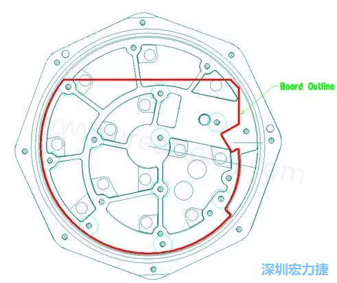 根據(jù)特定的機(jī)械規(guī)范設(shè)計(jì)PCB，以便其能放入防爆容器中-深圳宏力捷