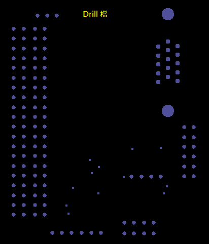 產(chǎn)生Drill File及 Map File 的Gerber 檔案，此會產(chǎn)生描述此PCB所用到的鉆孔的孔徑尺寸及鉆孔的座標(biāo)資訊。