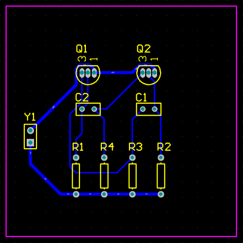 圖27 Push or Hug & Push模式仍然無法完成布線，會(huì)立即出現(xiàn)提示